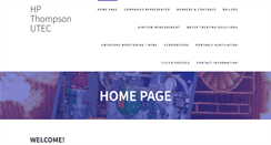 Desktop Screenshot of hpthompsonutec.com