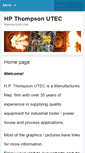 Mobile Screenshot of hpthompsonutec.com