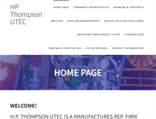 Tablet Screenshot of hpthompsonutec.com